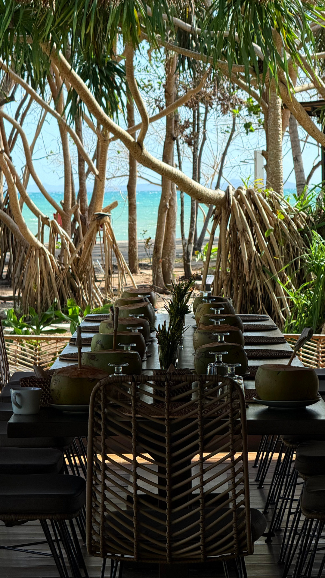 Fællessture, lounge og langbord hvor vi spiser og hygger