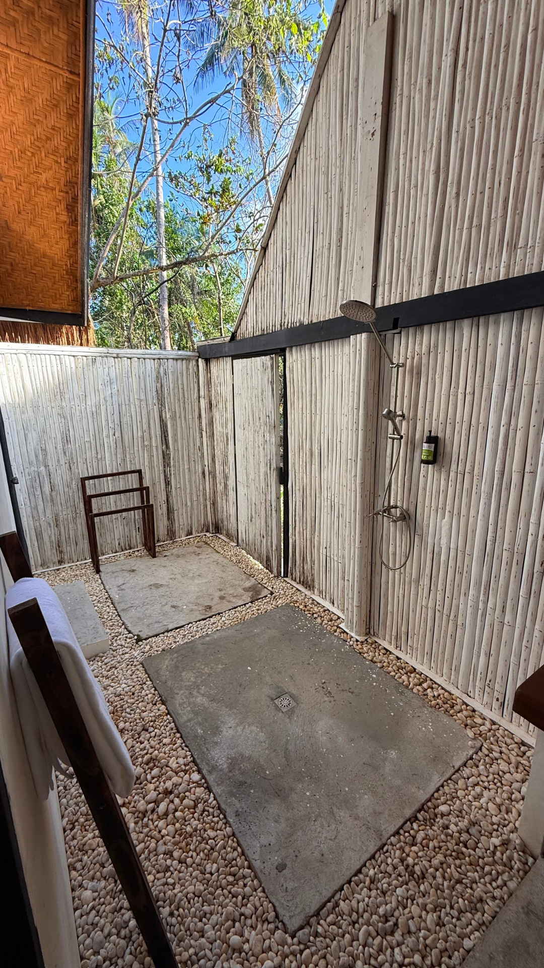 Det lækreste private udendørs bad